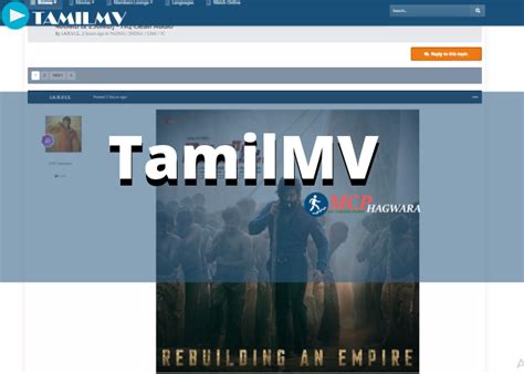 1tamilmv  1Tamilmv 2022 movies, torrent site offers a movie selection with distinct places to download movies, especially for mobile phones